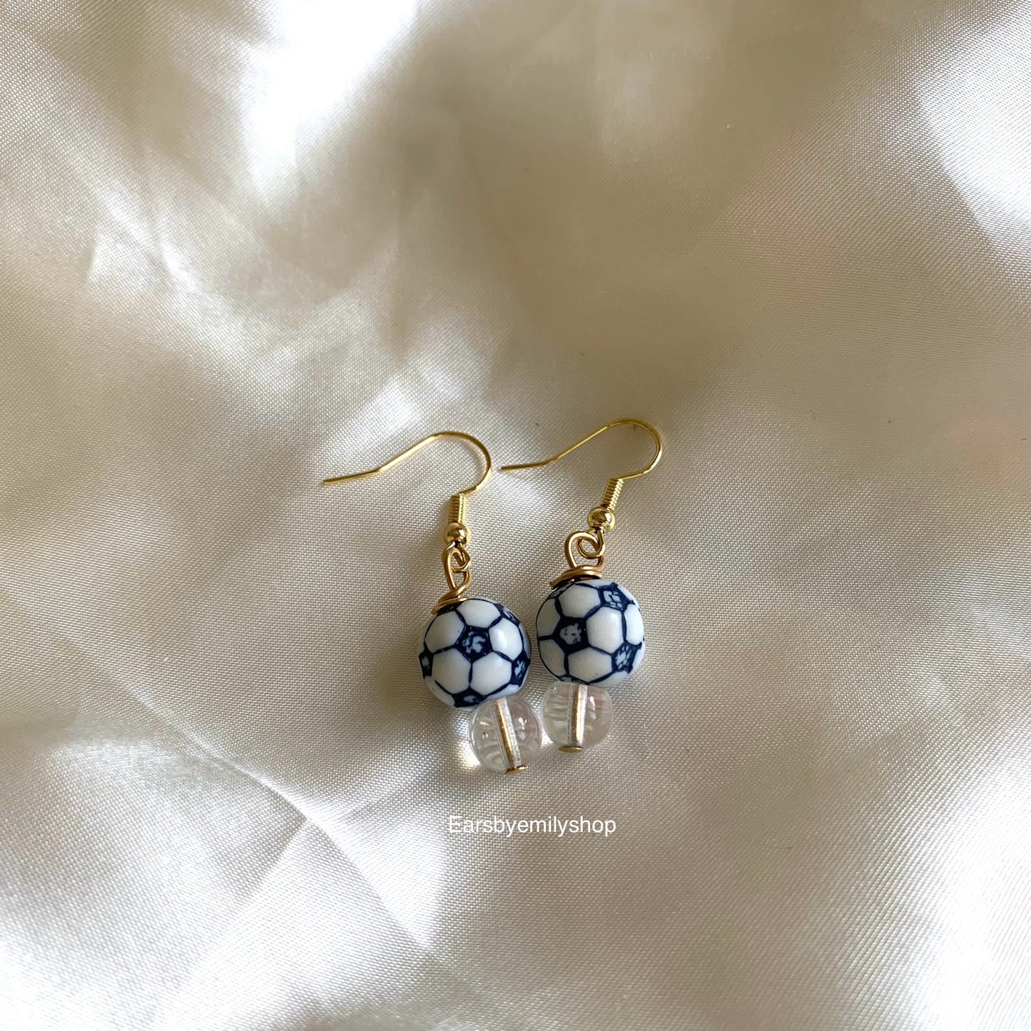 Football sports earrings