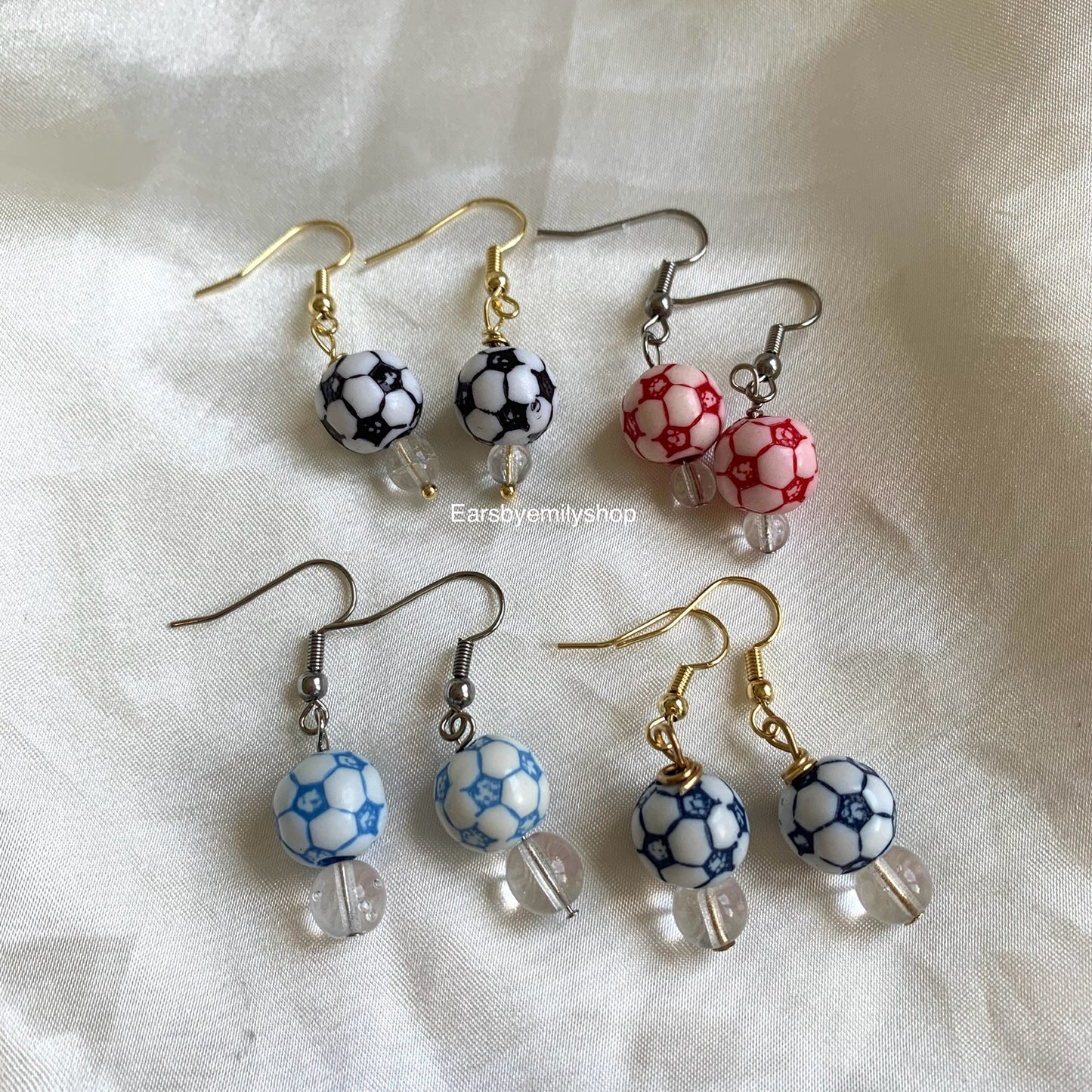 Football sports earrings