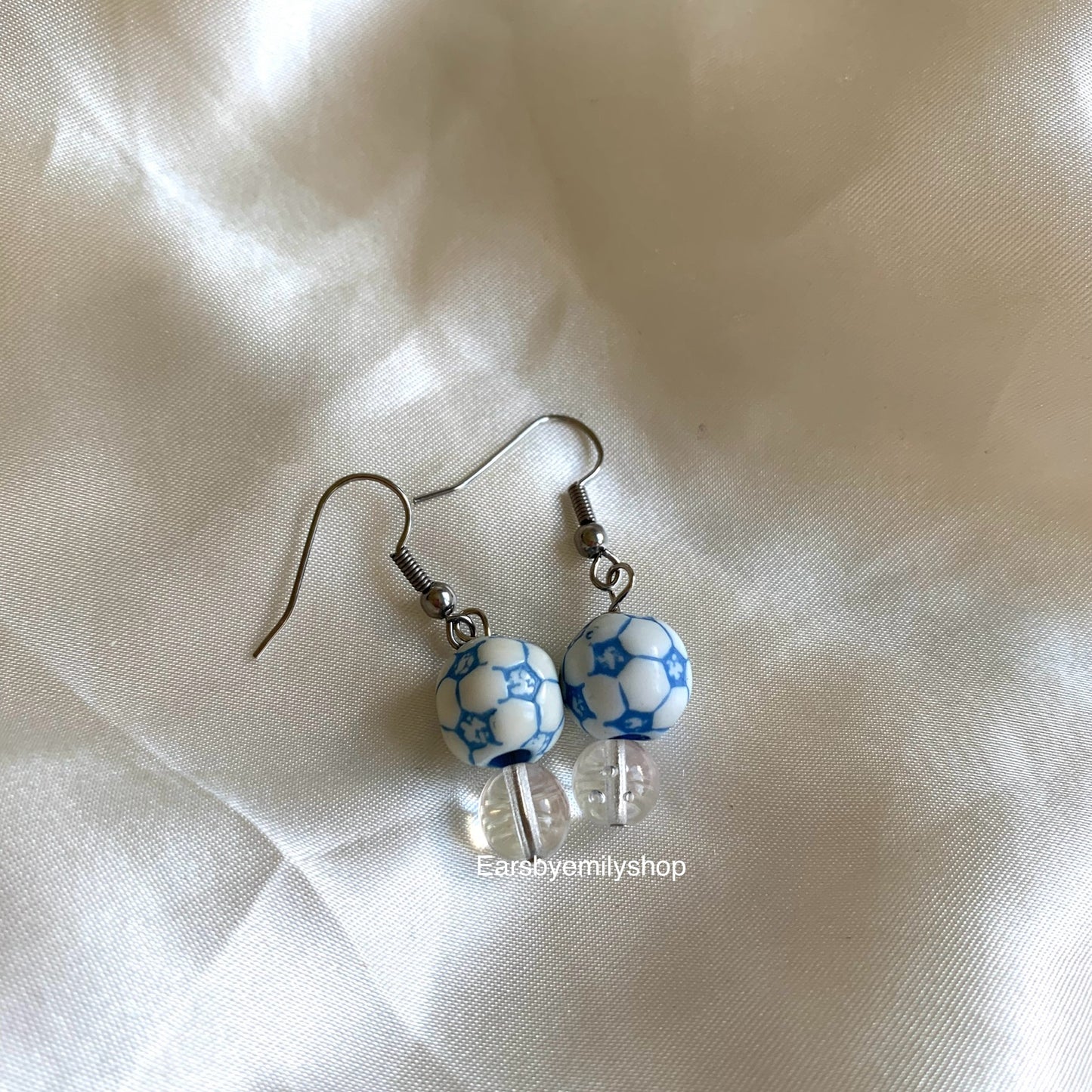 Football sports earrings